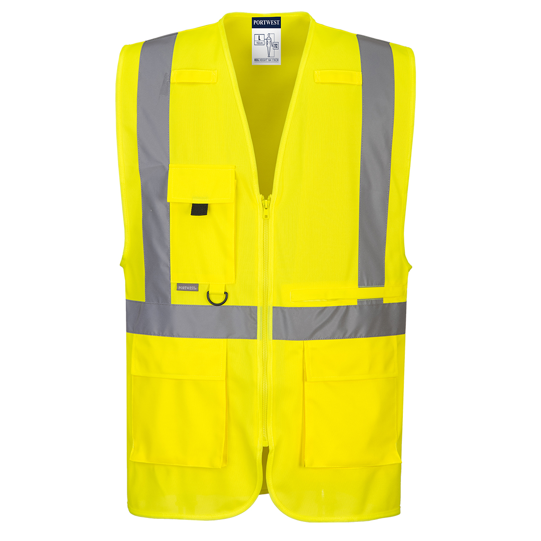 C357 - Hi-Vis Tablet Pocket Executive Vest - Image 2