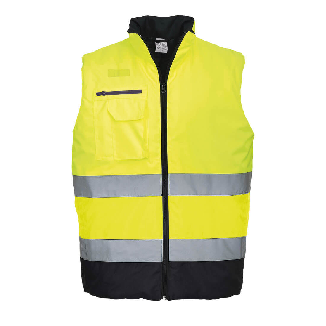 S267 - Hi-Vis Contrast Bodywarmer