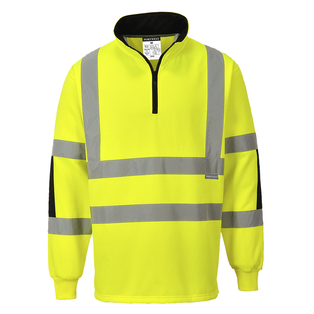 B308 - Xenon Hi-Vis Rugby Shirt - Image 2